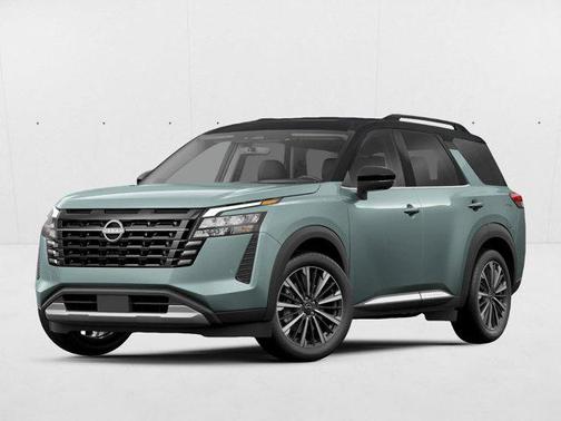 Baltic Teal/Super Black 2026 Nissan Pathfinder Platinum