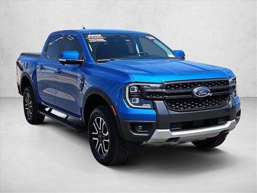 Velocity Blue Metallic 2025 Ford Ranger LARIAT