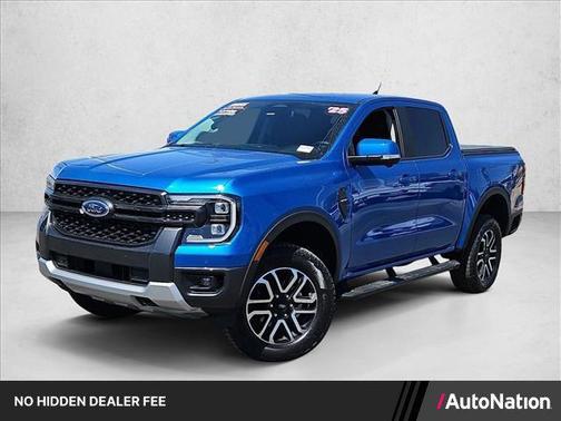 Velocity Blue Metallic 2025 Ford Ranger LARIAT