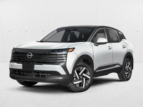 Aspen White Tricoat/Super Black 2026 Nissan Kicks SV