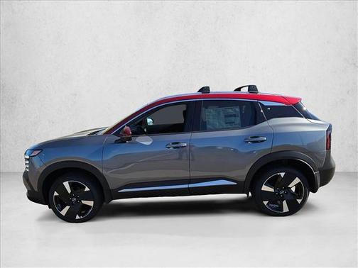 Gun Metallic/Scarlet Ember Tintcoat 2026 Nissan Kicks SR