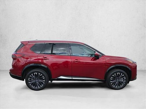 Scarlet Ember Tintcoat 2025 Nissan Rogue Platinum