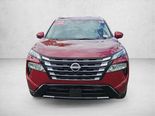 Scarlet Ember Tintcoat 2025 Nissan Rogue Platinum