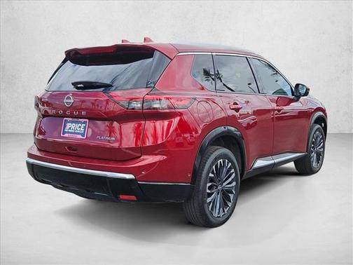 Scarlet Ember Tintcoat 2025 Nissan Rogue Platinum