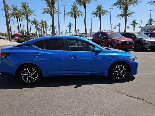 Electric Blue Metallic 2024 Nissan Sentra SV
