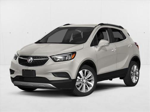 White Frost Tricoat 2019 Buick Encore Preferred
