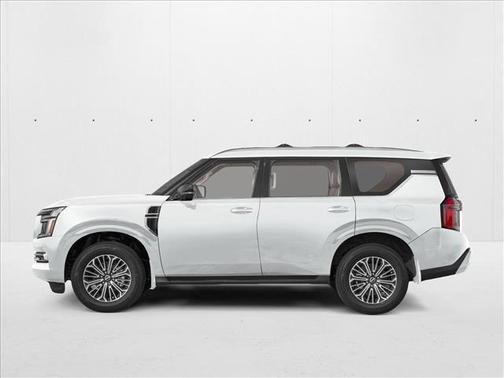 Aspen White Tricoat 2026 Nissan Armada Platinum