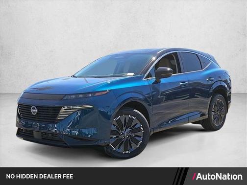 Aurora Blue Pearl Metallic/Super Black 2026 Nissan Murano Platinum