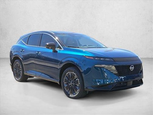 Aurora Blue Pearl Metallic/Super Black 2026 Nissan Murano Platinum