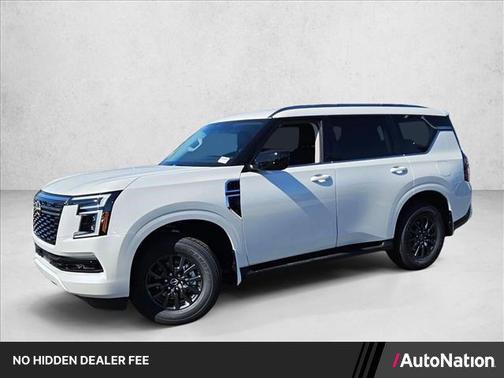 Aspen White Tricoat 2026 Nissan Armada SV