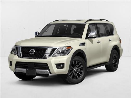 Super Black 2018 Nissan Armada Platinum