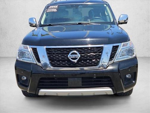 Super Black 2018 Nissan Armada Platinum