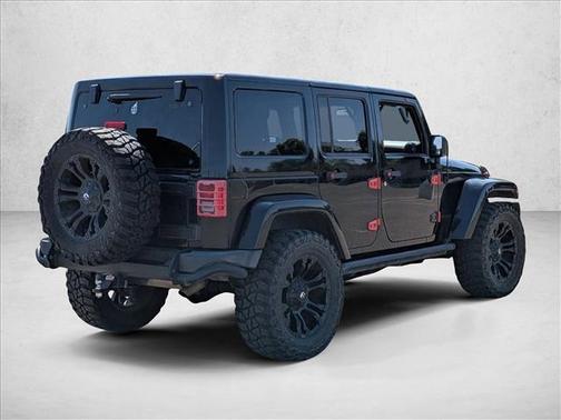 Black Clearcoat 2016 Jeep Wrangler Unlimited Backcountry