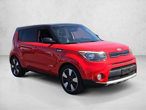 Inferno Red w/Black Roof 2018 Kia Soul +