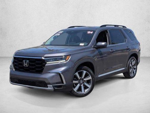 Modern Steel Metallic 2024 Honda Pilot Touring 8-Passenger