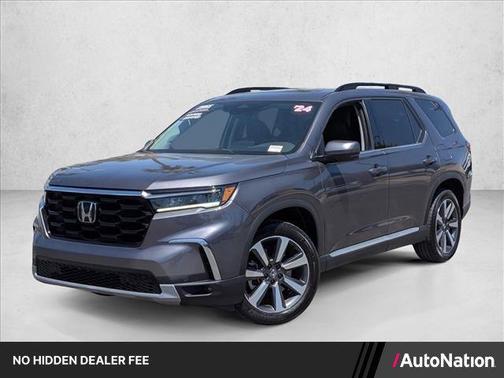 Modern Steel Metallic 2024 Honda Pilot Touring 8-Passenger