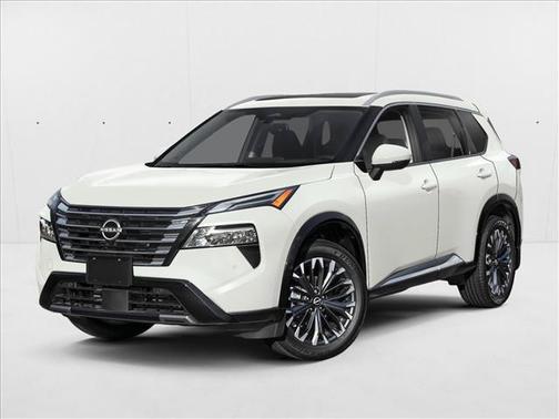 Everest White Pearl Tricoat 2026 Nissan Rogue Platinum