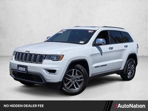 Bright White Clearcoat 2021 Jeep Grand Cherokee Limited