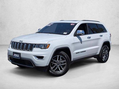 Bright White Clearcoat 2021 Jeep Grand Cherokee Limited