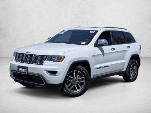 Bright White Clearcoat 2021 Jeep Grand Cherokee Limited