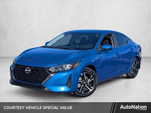Electric Blue Metallic 2025 Nissan Sentra SV