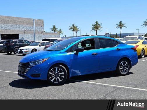 Electric Blue Metallic 2024 Nissan Versa 1.6 S