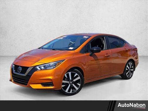 Monarch Orange Metallic 2022 Nissan Versa 1.6 S