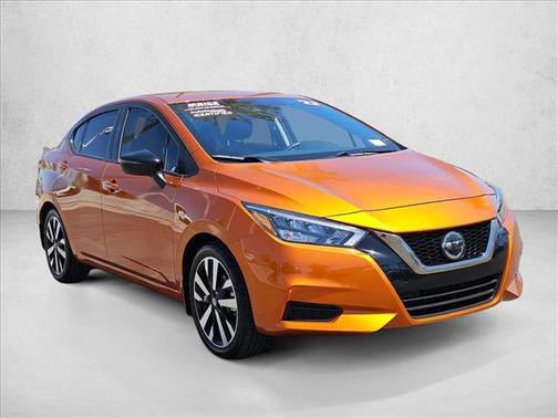 Monarch Orange Metallic 2022 Nissan Versa 1.6 S
