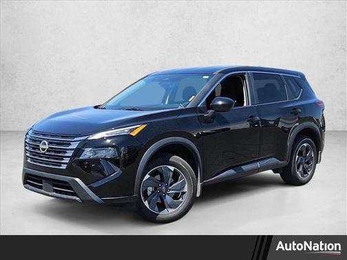 Super Black 2025 Nissan Rogue SV