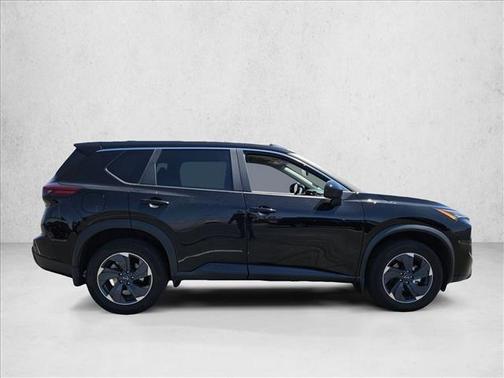 Super Black 2025 Nissan Rogue SV