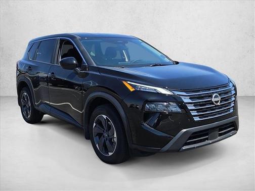 Super Black 2025 Nissan Rogue SV