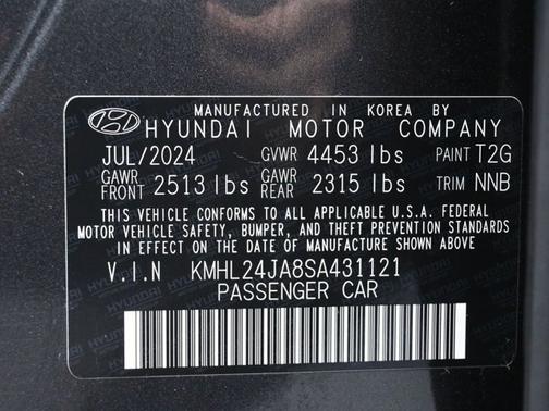 2025 Hyundai SONATA SE