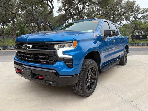 Glacier Blue Metallic 2024 Chevrolet Silverado 1500 LT Trail Boss