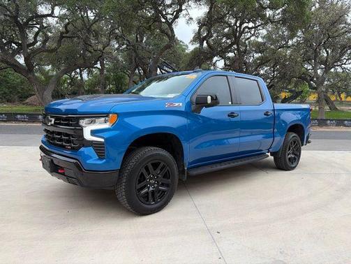 Glacier Blue Metallic 2024 Chevrolet Silverado 1500 LT Trail Boss
