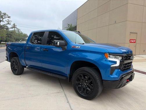 Glacier Blue Metallic 2024 Chevrolet Silverado 1500 LT Trail Boss