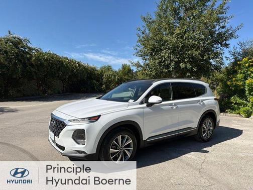 Quartz White 2019 Hyundai SANTA FE Ultimate 2.4