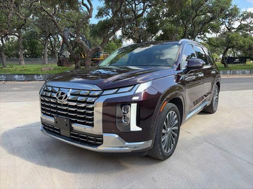 Sierra Burgundy 2024 Hyundai PALISADE Calligraphy