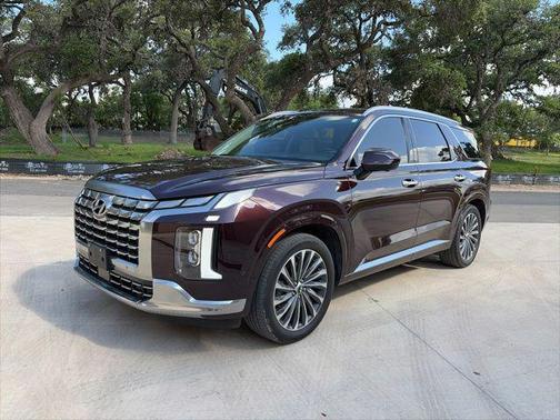 Sierra Burgundy 2024 Hyundai PALISADE Calligraphy