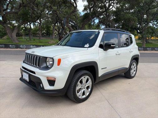 Alpine White Clearcoat 2023 Jeep Renegade Limited