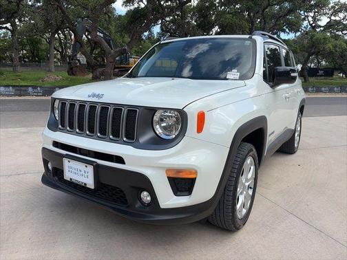 Alpine White Clearcoat 2023 Jeep Renegade Limited