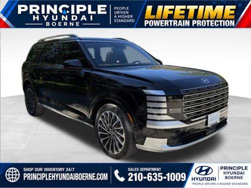Abyss Black Pearl 2027 Hyundai Palisade Hybrid Calligraphy