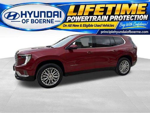 Volcanic Red Tintcoat 2024 GMC Acadia Denali