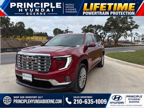 Volcanic Red Tintcoat 2024 GMC Acadia Denali