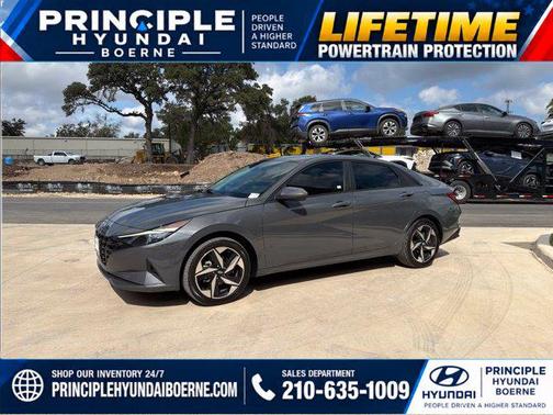 Ecotronic Gray 2023 Hyundai ELANTRA SEL