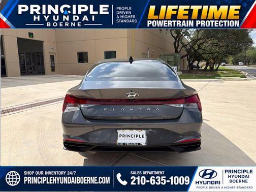 Ecotronic Gray 2023 Hyundai ELANTRA SEL