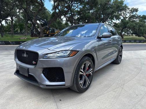 Gray 2020 Jaguar F-PACE SVR P550 AWD Automatic