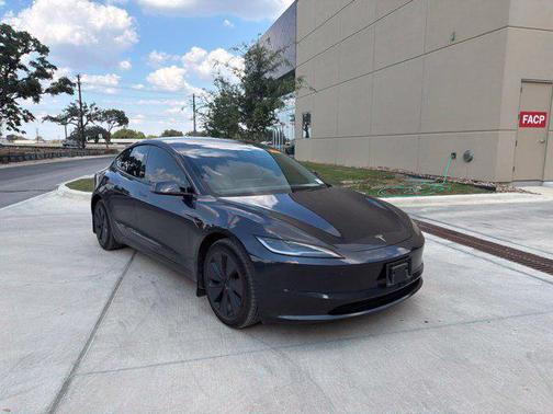 Stealth Grey 2025 Tesla Model 3 Long Range