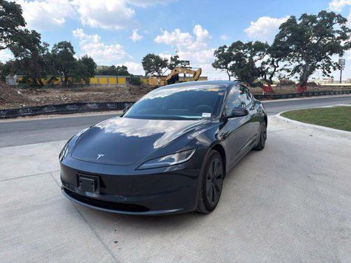 Stealth Grey 2025 Tesla Model 3 Long Range