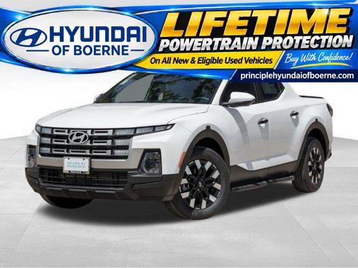 Atlas White 2025 Hyundai SANTA CRUZ SE