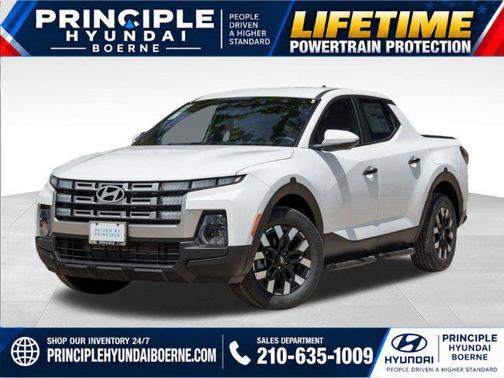 Atlas White 2025 Hyundai SANTA CRUZ SE
